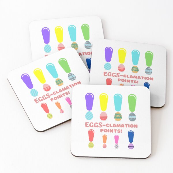 Item preview, Eggs-clamation Points! - twin of Exclamation Points | Happy Easter | Funny Easter designed and sold by CosmicStory.