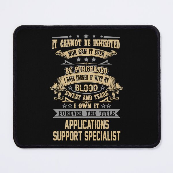 Item preview, Applications Support Specialist T Shirt - Forever The Title Job Gift Item Tee designed and sold by celiagomez456.