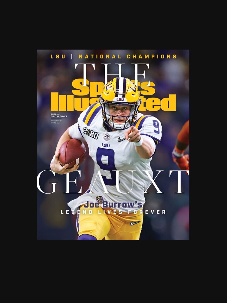 Joe Burrow on cover of Sports Illustrated