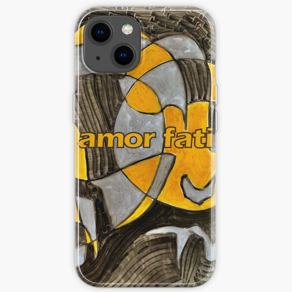 Amor Fati in Gold iPhone Soft Case