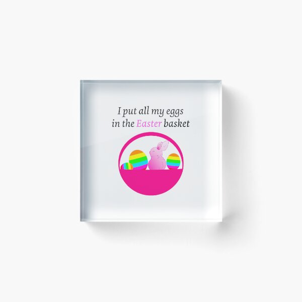 Item preview, Funny Easter Egg and Easter Basket Wordplay  designed and sold by Artstastic.