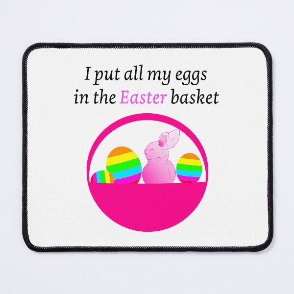Item preview, Funny Easter Egg and Easter Basket Wordplay designed and sold by Artstastic.