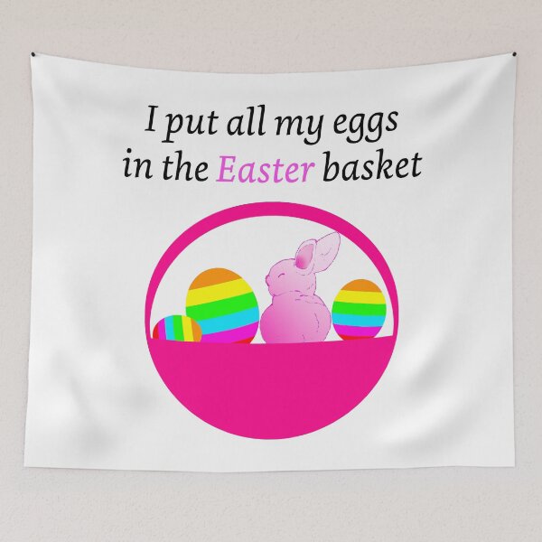 Item preview, Funny Easter Egg and Easter Basket Wordplay  designed and sold by Artstastic.