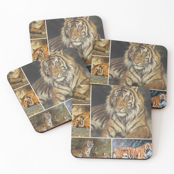 Item preview, Classical Tiger Paintings Montage Set #2 designed and sold by Krispsm.