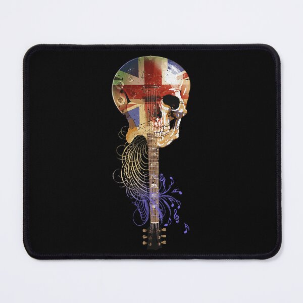 Item preview, Brit Rock Skull Guitar designed and sold by MissTrore.