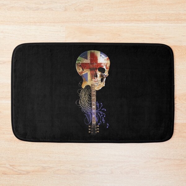 Item preview, Brit Rock Skull Guitar designed and sold by MissTrore.