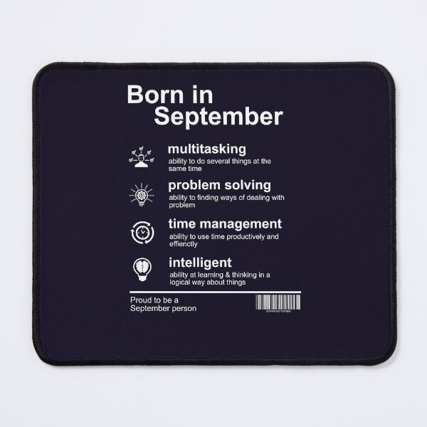 Item preview, Born In September Traits designed and sold by Dewirumbaina.