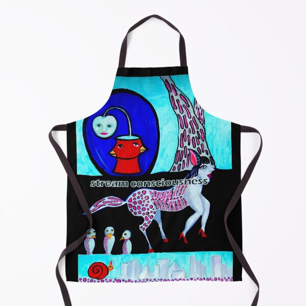 Item preview, Stream Consciousness on a Horse with Birds and Apples designed and sold by Sarah Curtiss.