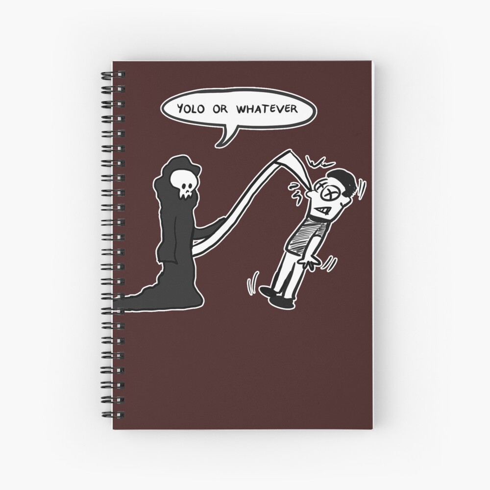 Item preview, Spiral Notebook designed and sold by Evil-Nick.