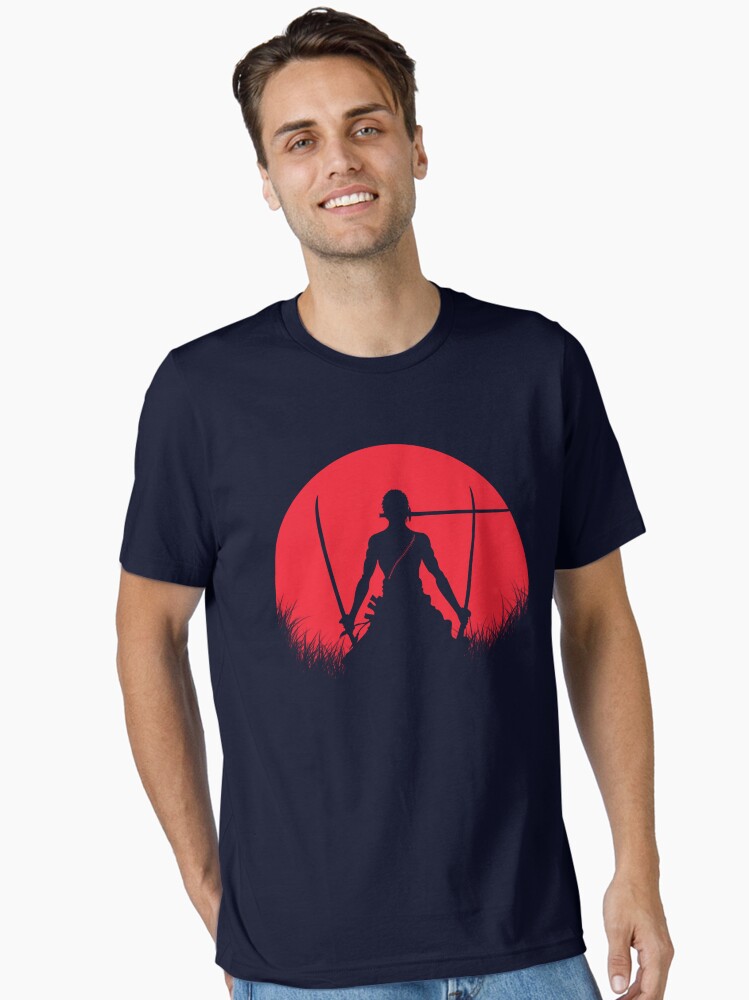 Thumbnail 2 von 7, Essential T-Shirt, Roter Mond Zoro #g91 designt und verkauft von NancyScCYS.