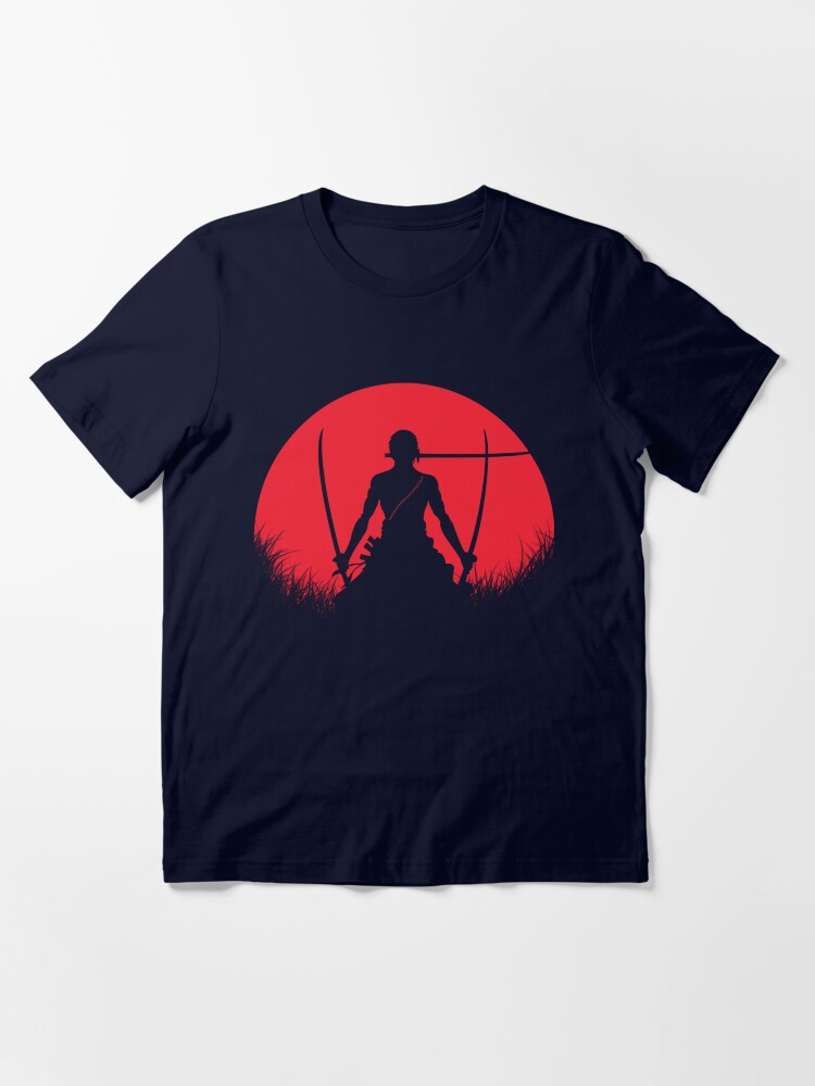 Thumbnail 3 von 7, Essential T-Shirt, Roter Mond Zoro #g91 designt und verkauft von NancyScCYS.