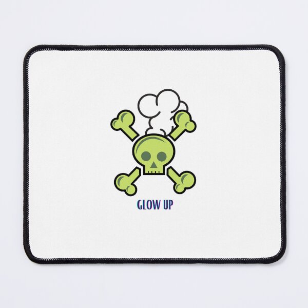 Item preview, Glow up skull designed and sold by cupcakett.