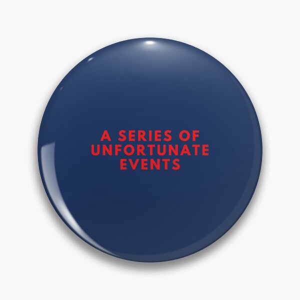 Item preview, A series of unfortunate events              designed and sold by ManbirdDesign.