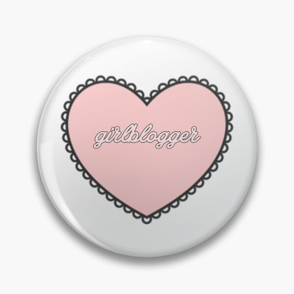Item preview, girlblogger heart designed and sold by lux-lisbon.