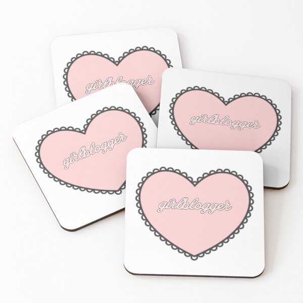 Item preview, girlblogger heart designed and sold by lux-lisbon.