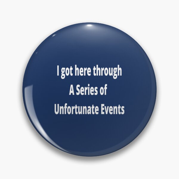 Item preview, A series of unfortunate events   designed and sold by ManbirdDesign.