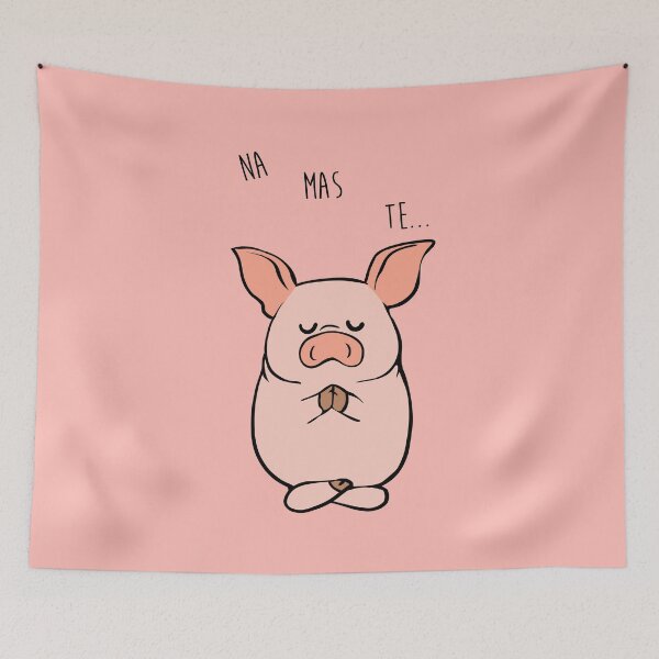 Item preview, NAMASTE Cerdo designed and sold by Huebucket.