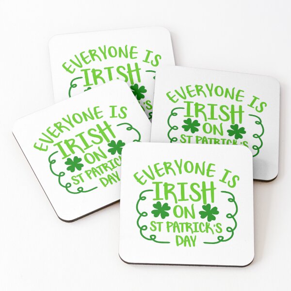 Item preview, Everyone is Irish on St. Patricks Day designed and sold by pugmom4.