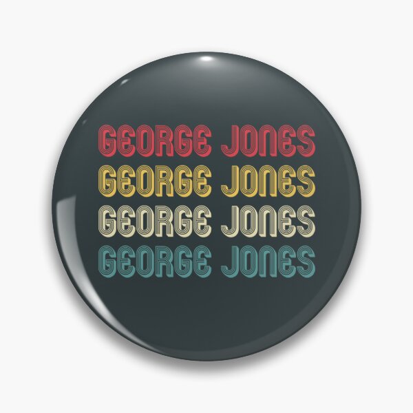 Item preview, George Jones Retro Wordmark - Vintage Style designed and sold by Sebastianart5.