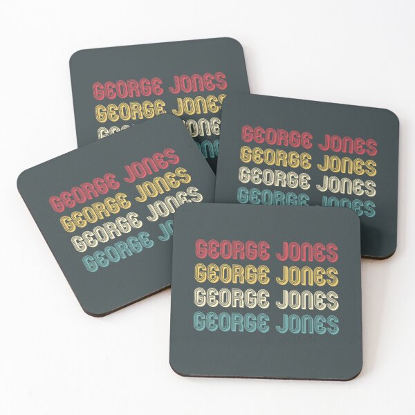 Item preview, George Jones Retro Wordmark - Vintage Style designed and sold by Sebastianart5.