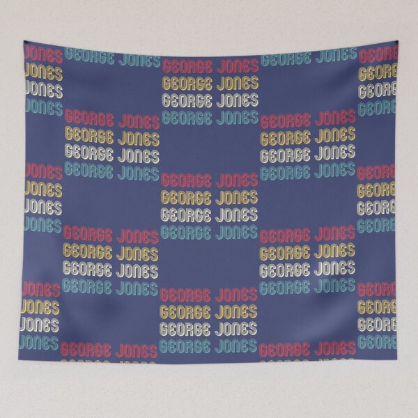 Item preview, George Jones Retro Wordmark - Vintage Style designed and sold by Sebastianart5.
