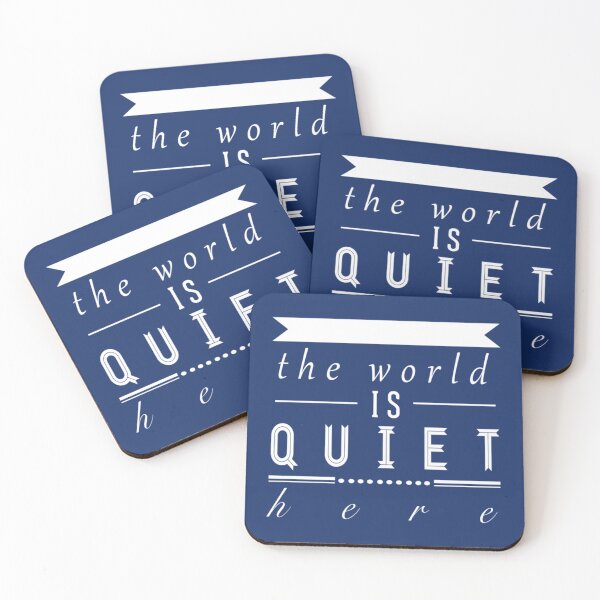 Item preview, A Series of Unfortunate Events _quot_The World is Quiet Here_quot_   designed and sold by ManbirdDesign.