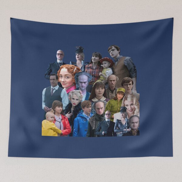 Item preview, A series of Unfortunate events Mash Up, Packs, Collections, Sets, Montage, Bundle, Collage, Mix, ASO designed and sold by ManbirdDesign.