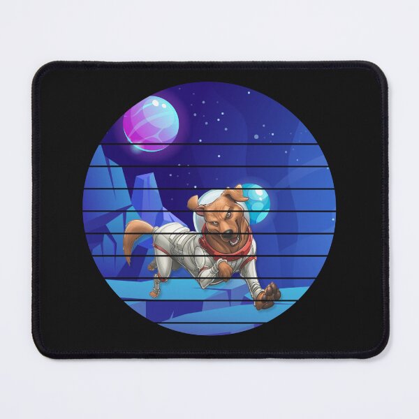 Item preview, Space Dog Retro Astronaut designed and sold by Abrahamtom.