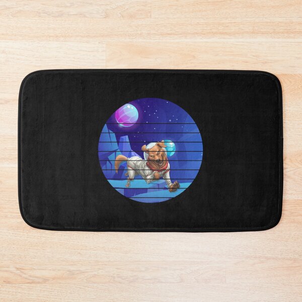 Item preview, Space Dog Retro Astronaut designed and sold by Abrahamtom.