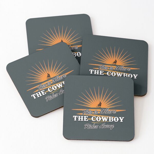 Item preview, This is where the Cowboy Rides Away    designed and sold by Sebastianart5.