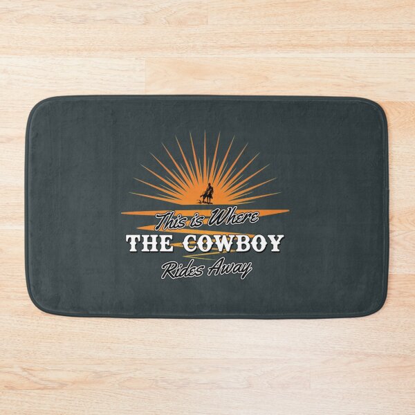 Item preview, This is where the Cowboy Rides Away    designed and sold by Sebastianart5.