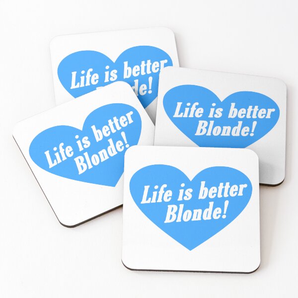 Item preview, life is better blonde! designed and sold by lux-lisbon.