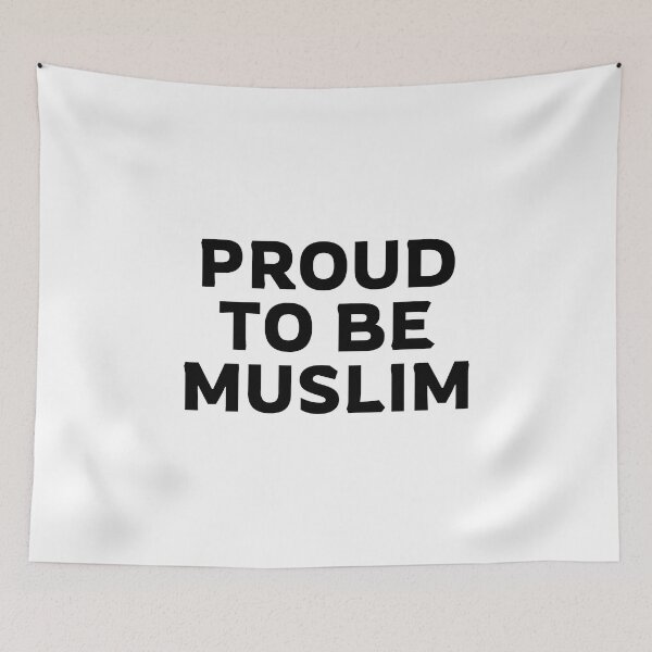 Item preview, proud to be muslim islamic art quotes 2 designed and sold by EfenDesign.