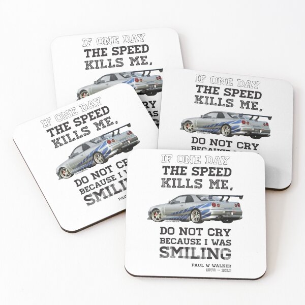 Item preview, Paul Walker Tribute GTR - Halftone   designed and sold by Sebastianart5.