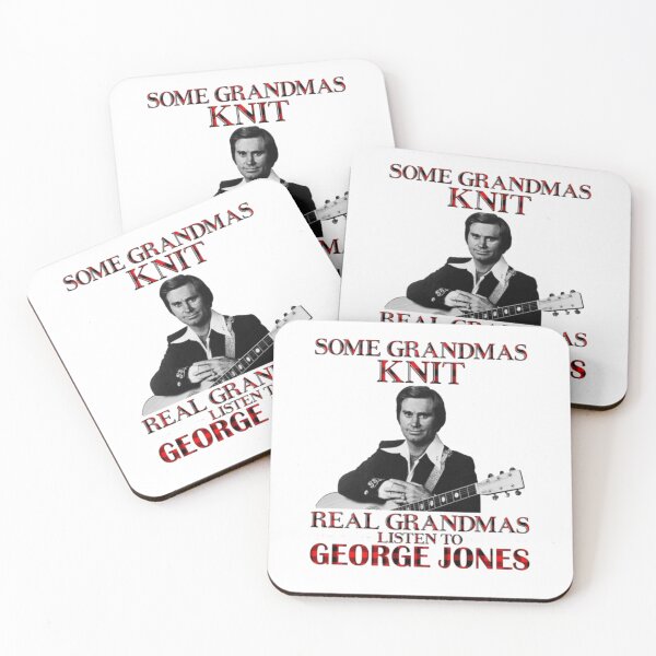 Item preview, Some Grandmas Knit Real Grandmas Listen to George Jones designed and sold by Sebastianart5.
