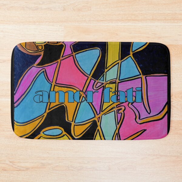 Square Amor Fati Bath Mat