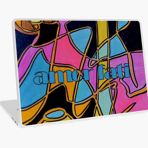 Square Amor Fati Laptop Skin