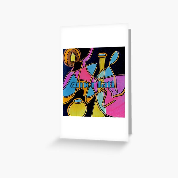 Square Amor Fati Greeting Card