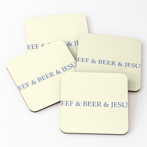 Item preview, Beef & Beer & Jesus designed and sold by yeknod.