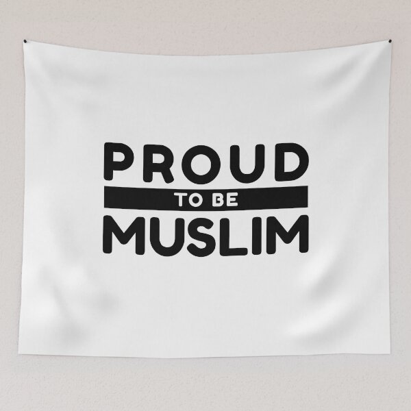 Item preview, proud to be muslim islamic art quotes 3 designed and sold by EfenDesign.