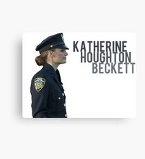 Kate Beckett Metal Print