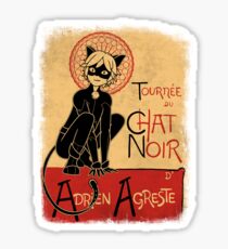 Tournee du Chat Noir Sticker