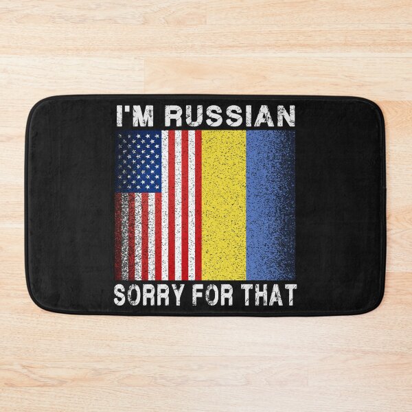 Item preview, I'm Russian, Sorry for that-Russians who support Ukraine designed and sold by BRtisticDesigns.