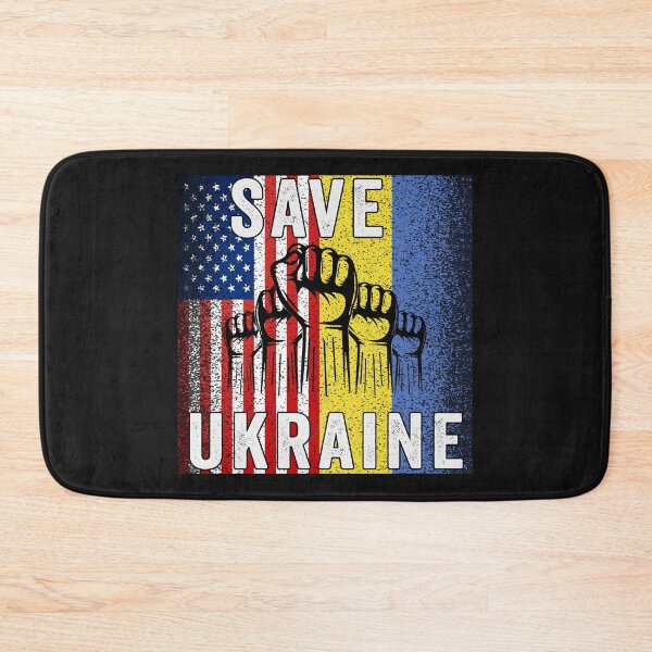 Item preview, Save Ukraine! America supports Ukraine designed and sold by BRtisticDesigns.