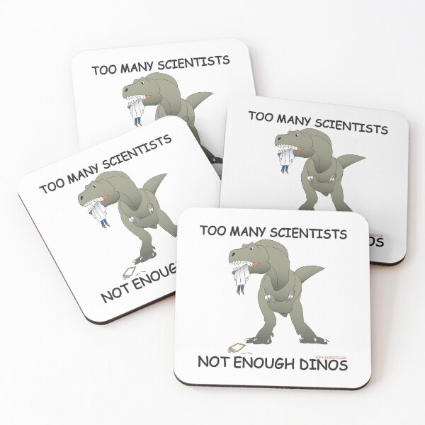 Item preview, Too Many Scientists Not Enough Dinos designed and sold by IamFritzcom.