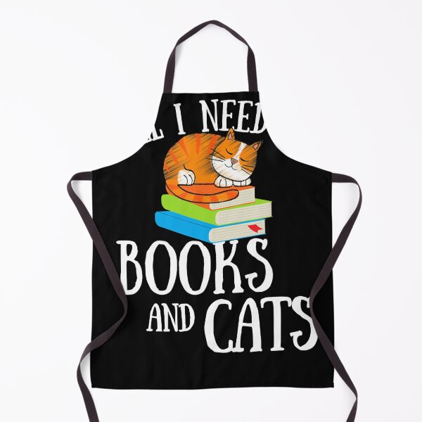 Item preview, Reading Quote All I Need Is Books And Cats Cat Kitten Reader designed and sold by fostebris.