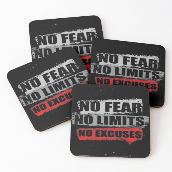 Item preview, No fear no limits no excuse illustration premium design  designed and sold by truemoneyman.