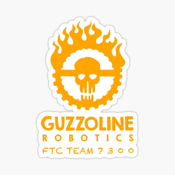 Guzzoline Robotics - Orange Sticker