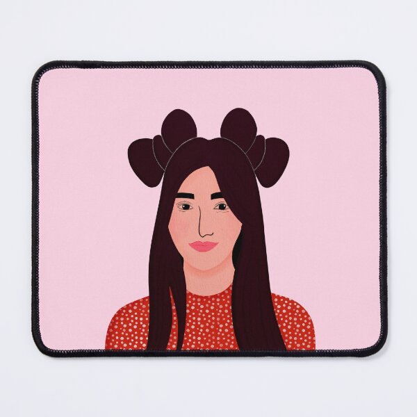 Item preview, Teenage Girl in Half up Top Knot Hairstyle in Polka Dotted Summer Dress designed and sold by NAYANA S KUMAR.