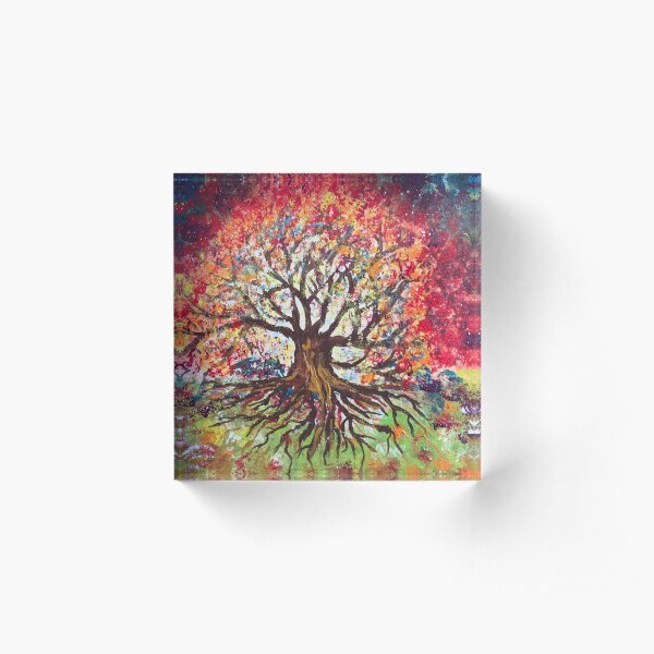 Tree of Life Acrylic Block